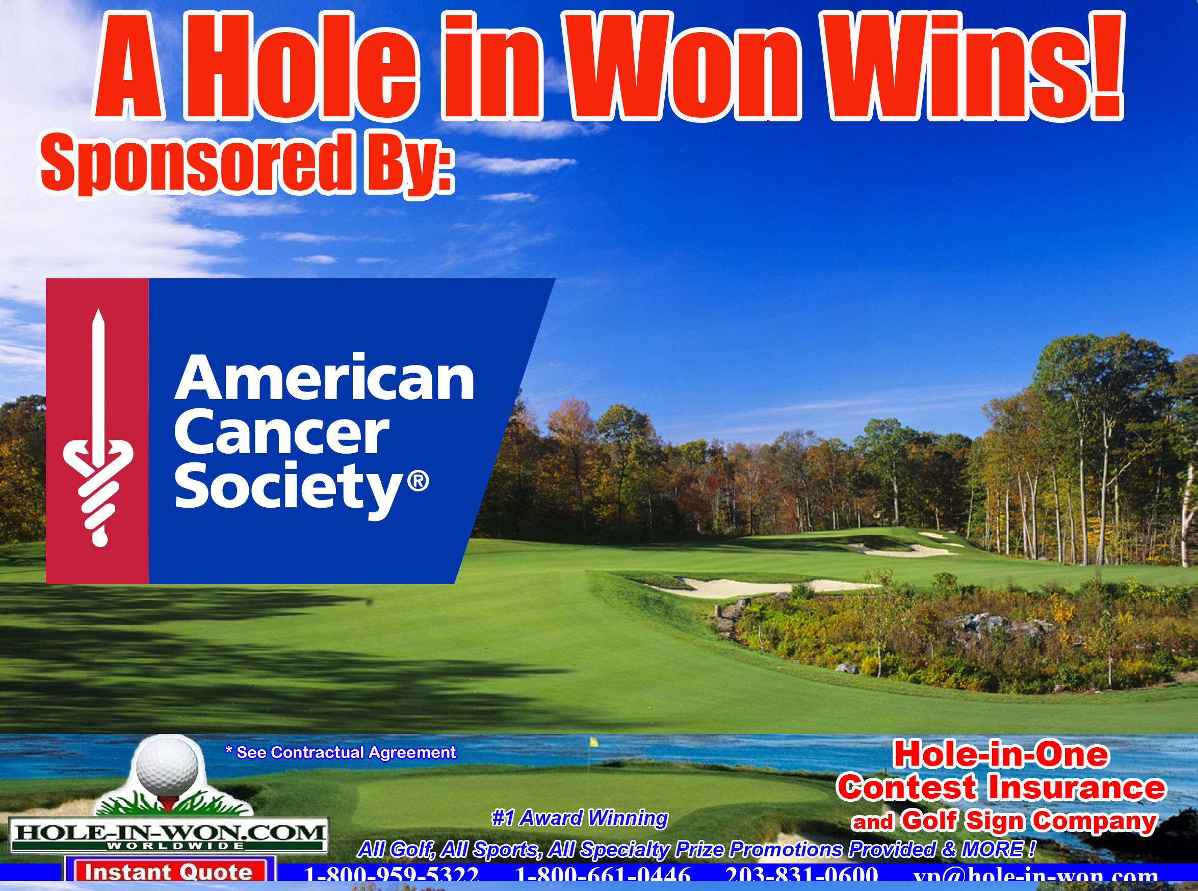 American Cancer Society Hole in One