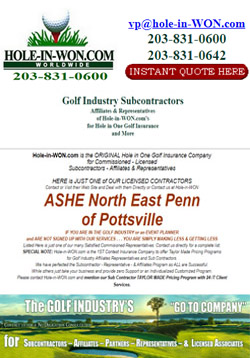 ASHE North Penn Hole in One Insurance