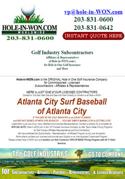 Atlanta City Surf Baseball Hole in One Insurance