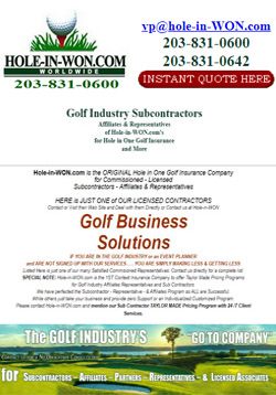 Golf Business Solutions Hole in One Insurance