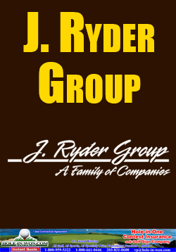 J Ryder Group Hole in One Insurance Competitor