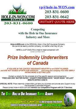 Prize Indemnity Underwriters Application