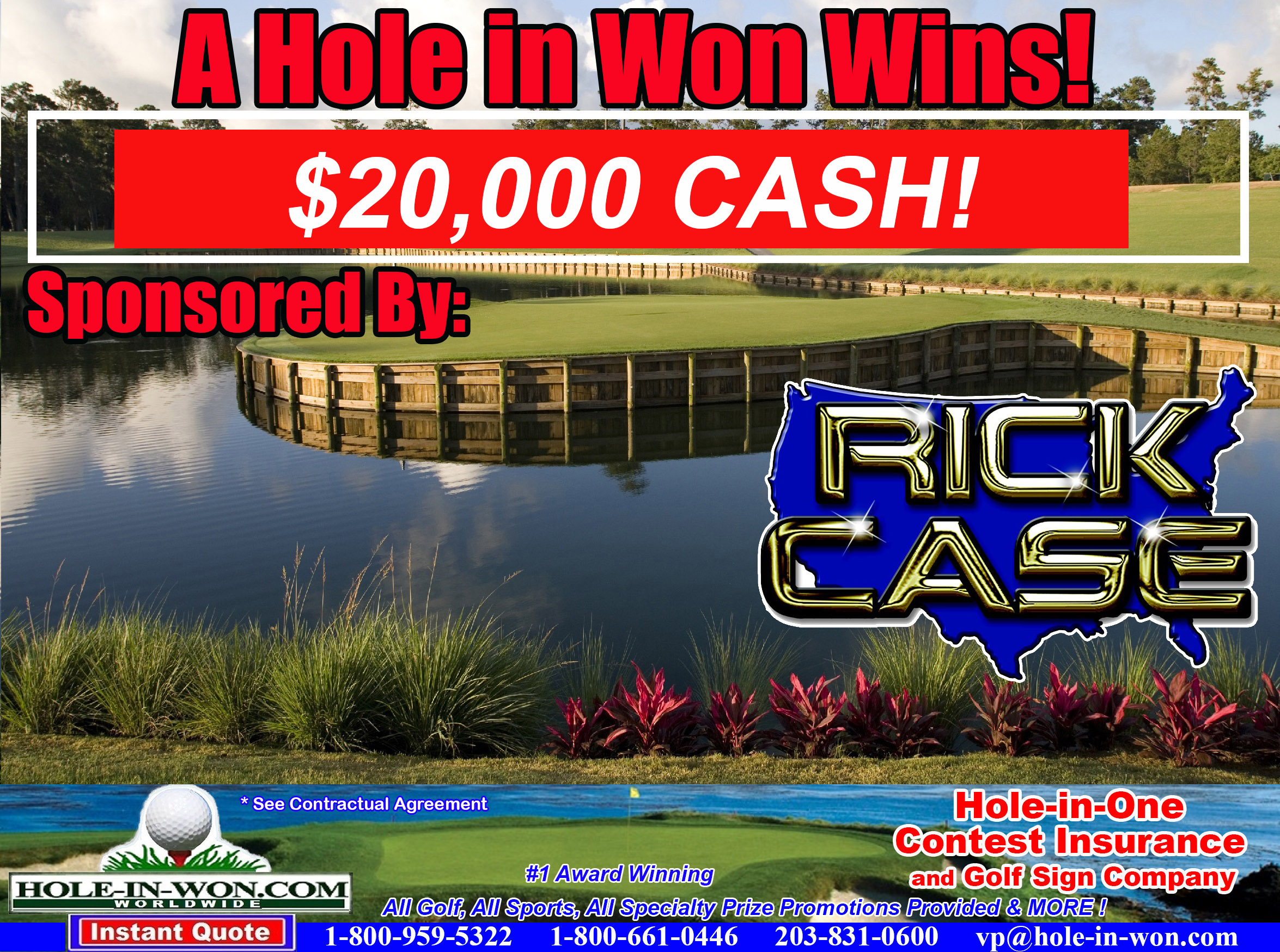 Rick Case Automotive Group Golf Hole in One Insurance ...