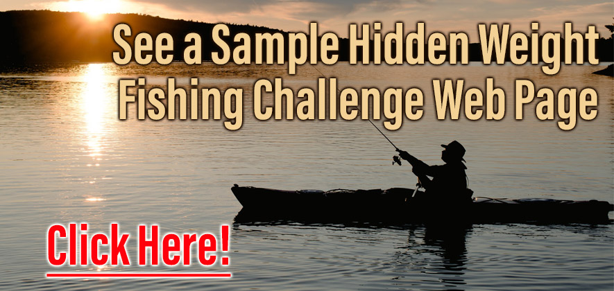 Hidden Weight Fishing challenge Web Page