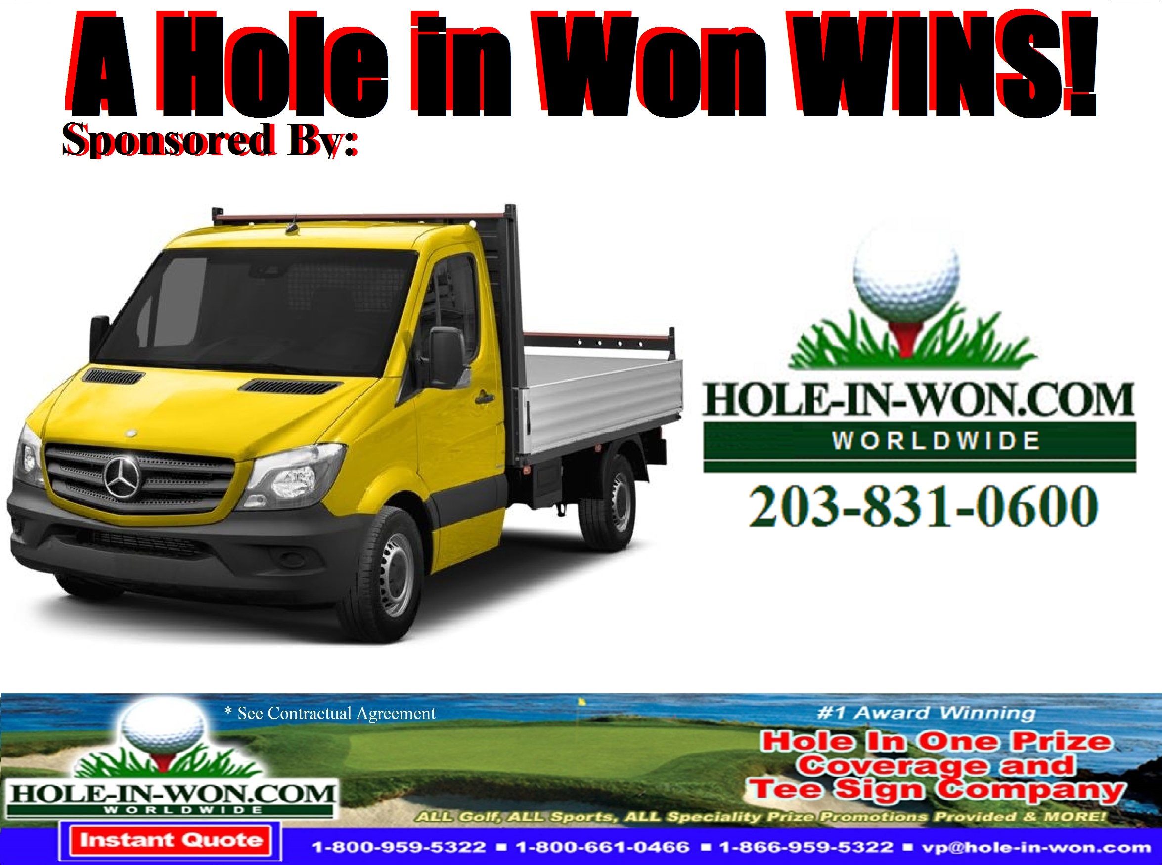 Hole in WON Insurance Putting Contest Image