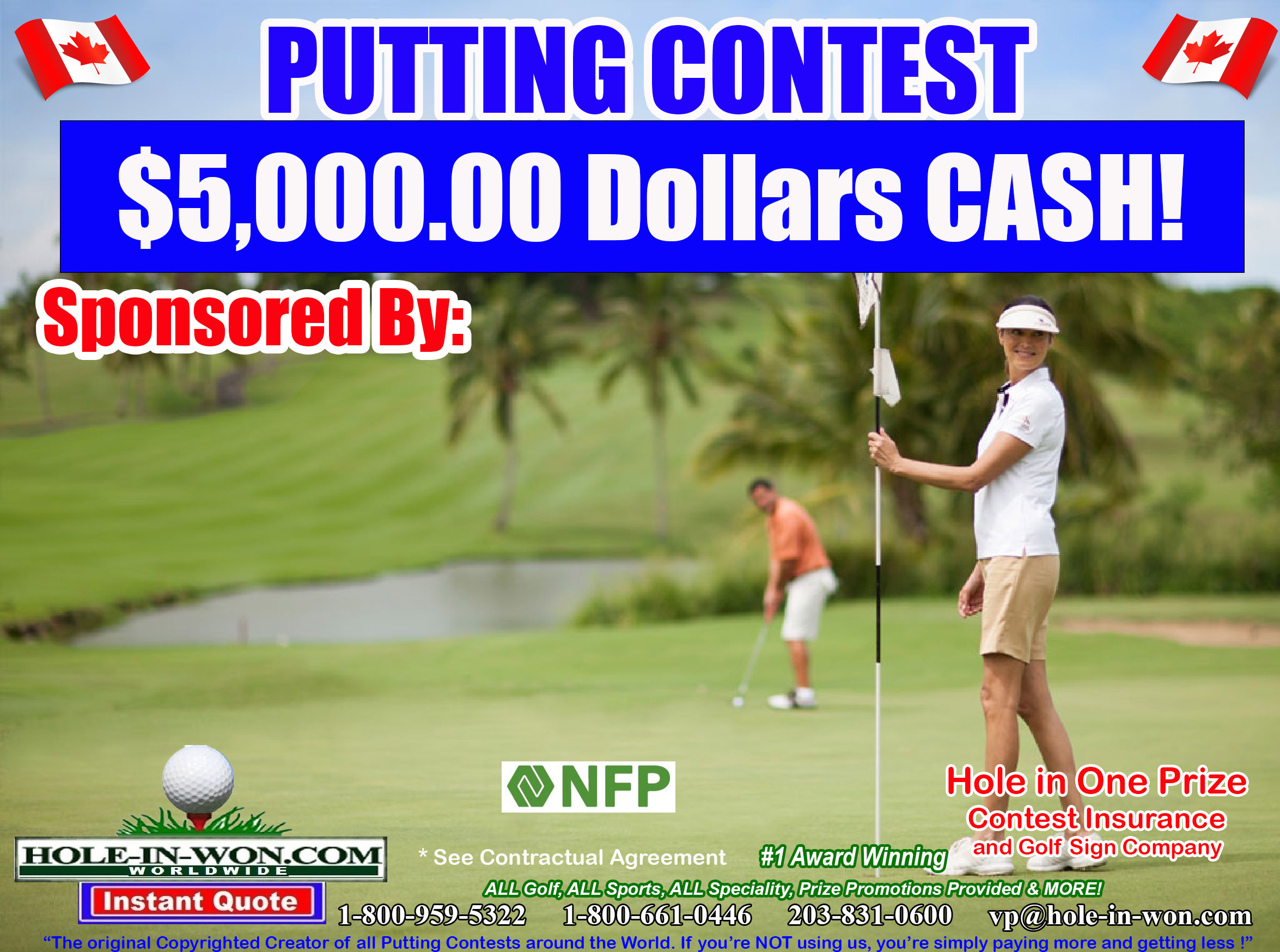 NFP Canada Hole in One Program